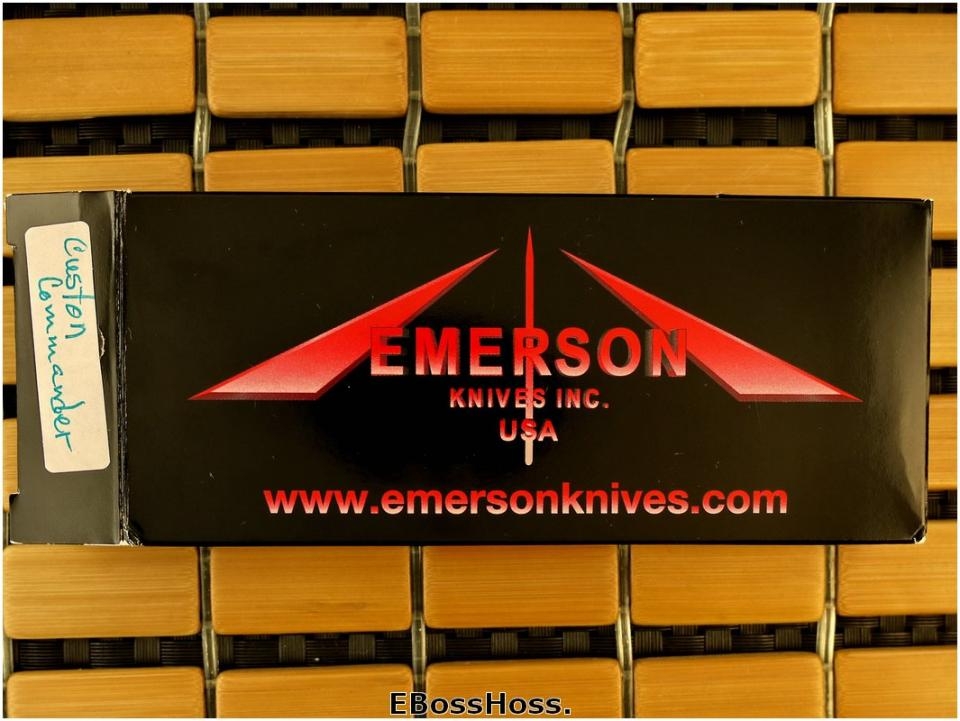 Ernie Emerson Bolstered Custom Commander